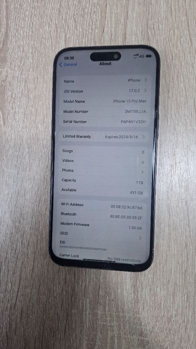 Iphone 15 pro max lux