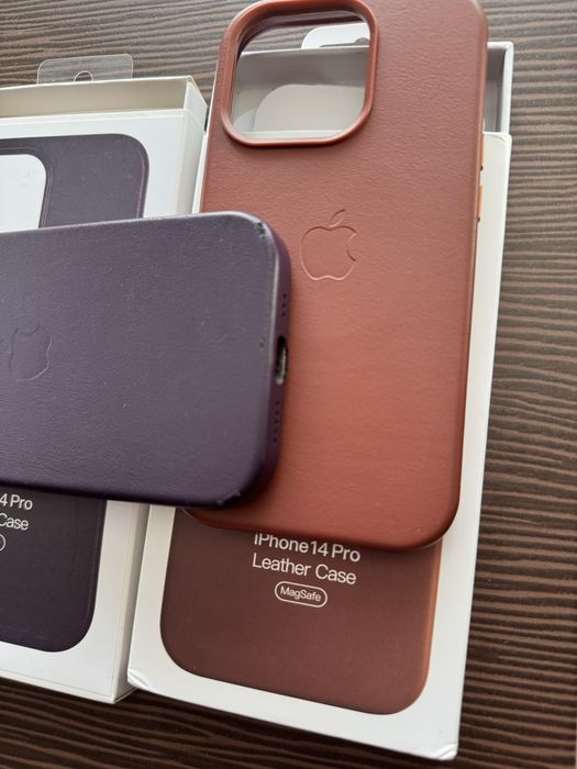 Huse iPhone 14 Pro Leather MagSafe