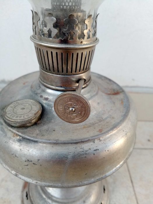 Стара немска газена лампа
