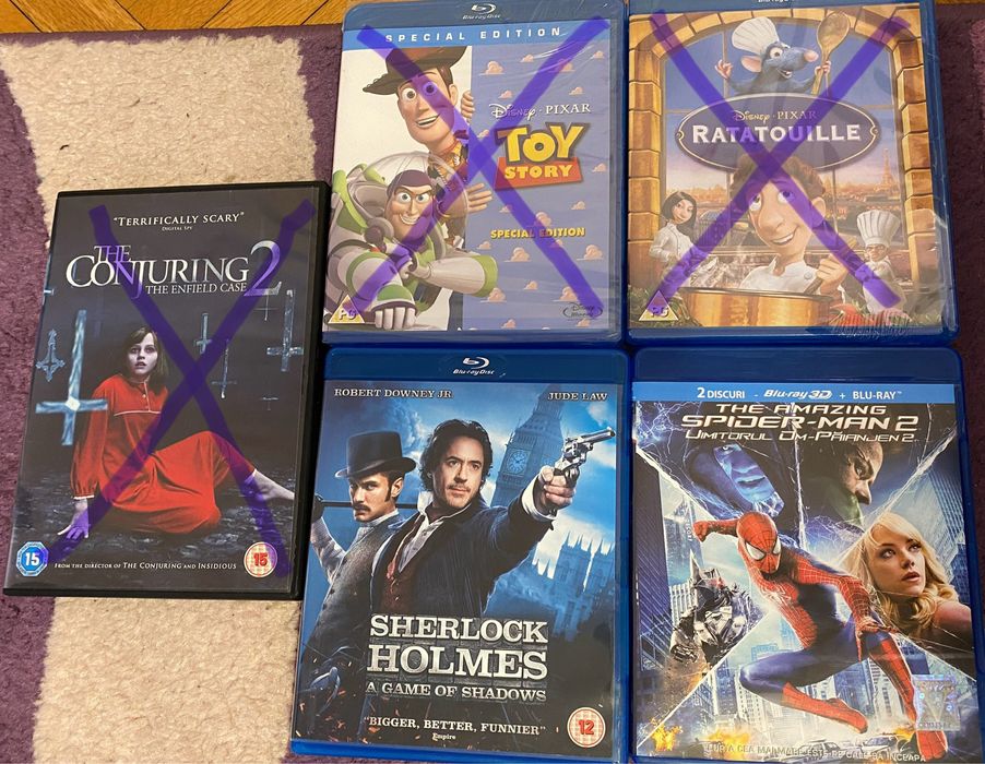 Филми на BLU-RAY/DVD - нови и употребявани