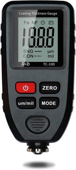 Уред за измерване на дебелината на боята