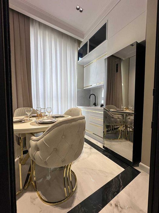 НОВОСТРОЙКА! 2 комн квартира в 3-квартал метро Новза ул Мукуми ID09