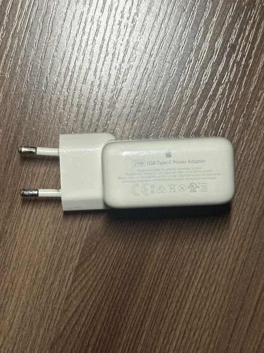 Алаптер Apple 29w type-c