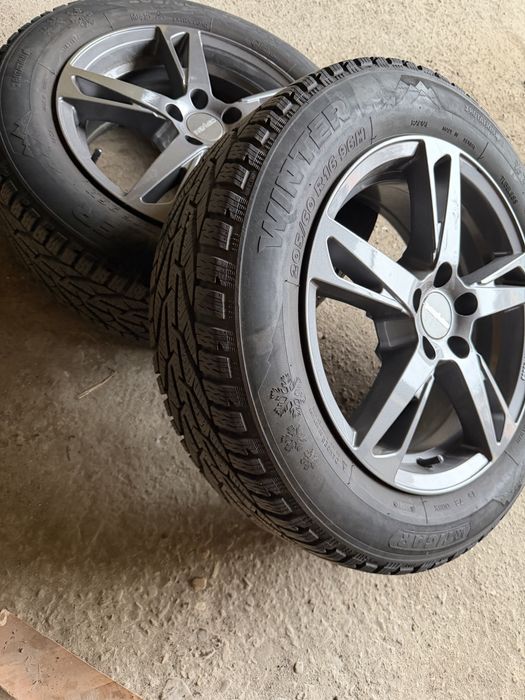 Jante R16 Volkswagen Audi Seat Skoda Carmani cauciucuri iarna
