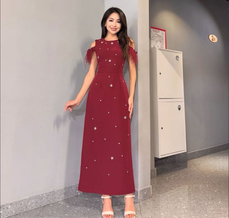 Вечернее платье, 1 раз надето, идеальное состояние