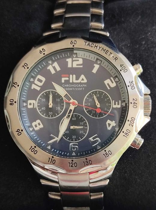 Ефектен стоманен Fila Chronograph FA-0795-G