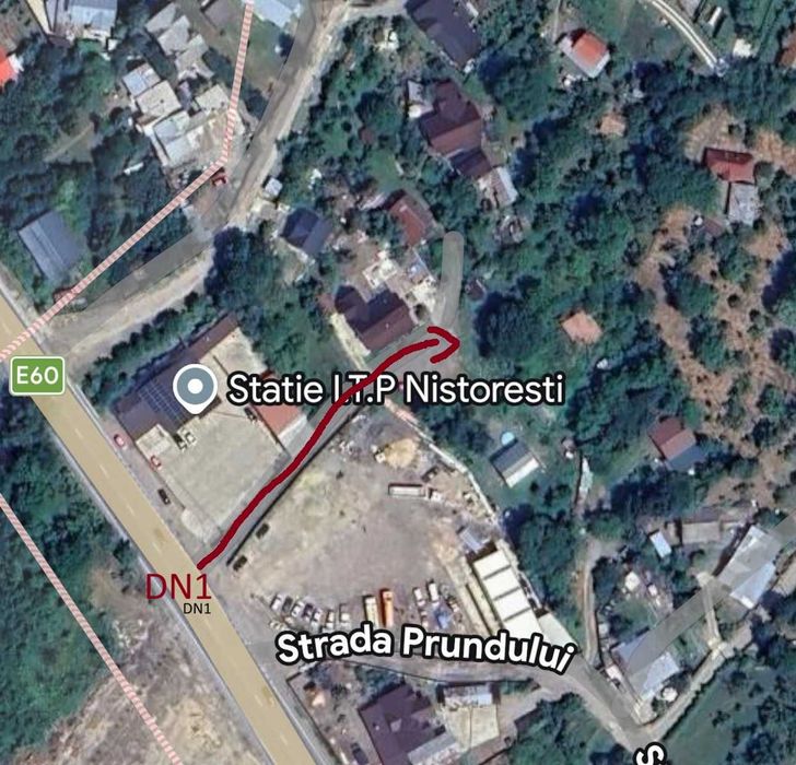Teren intravilan Breaza cartier Nistoresti Prahova 676 mp 25€/mp  ZONA BUNA!