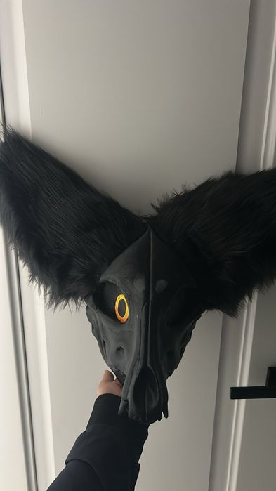 Маска фурри skulldog