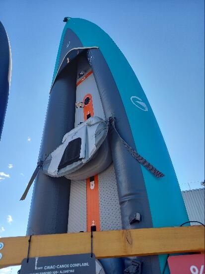 Caiac-canoe gonflabil 2/3 locuri Tribord - produs resigilat Decathlon