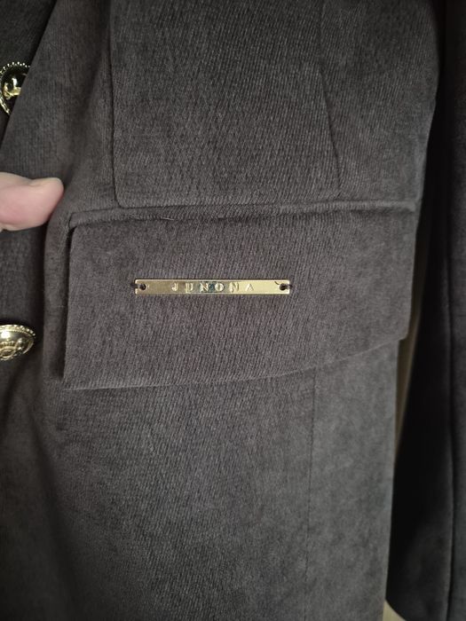 Кафяво кадифено сако Junona