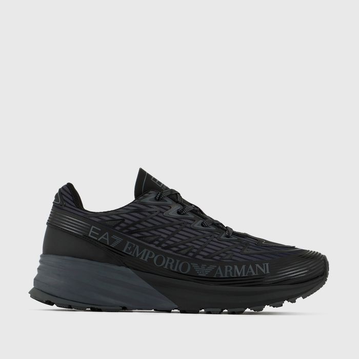 Мъжки маратонки EA7 Emporio Armani Crusher Distance Trail Triple Black