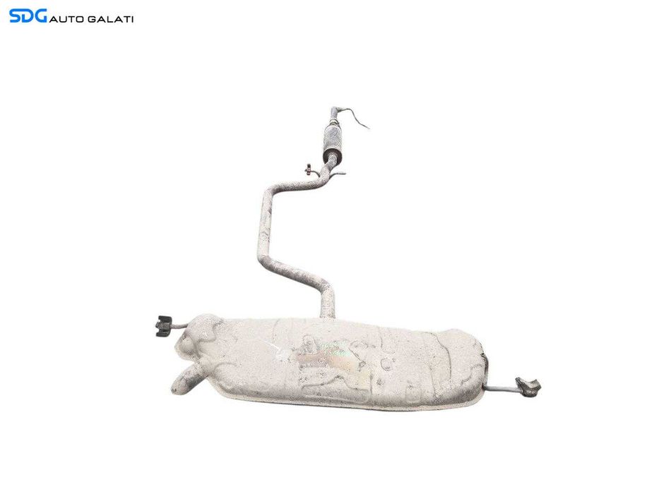 Ansamblu Complet Evacuare Toba Tobe Teava Esapament Intermediara Finala Volkswagen Golf 6 1.4 Benzina 2008 - 2013 [LC2840]