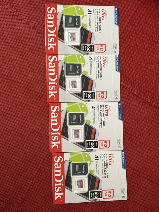 Card de memorie sandisk ultra 512 GB