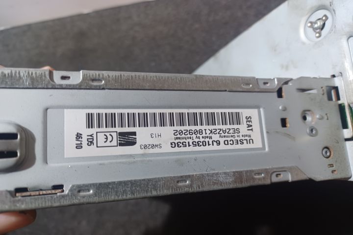 Radio cd 6J1035153G Seat Ibiza a 4-a generatie 6J
