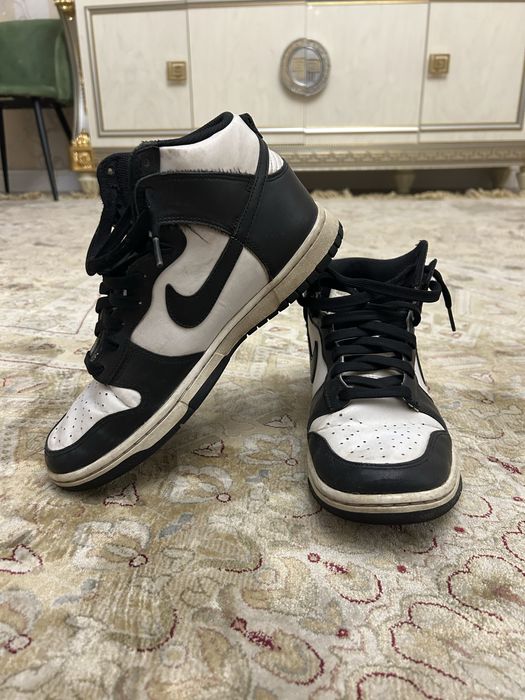 кроссовки nike dunk high panda 42 размер
