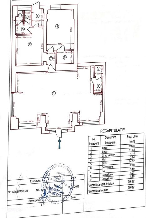 Spatiu comercial 100 mp | Central | Unirii | Parter