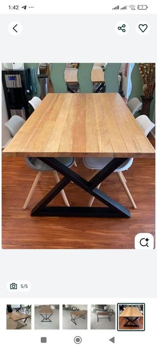 Stol Graf  loft dizayinda