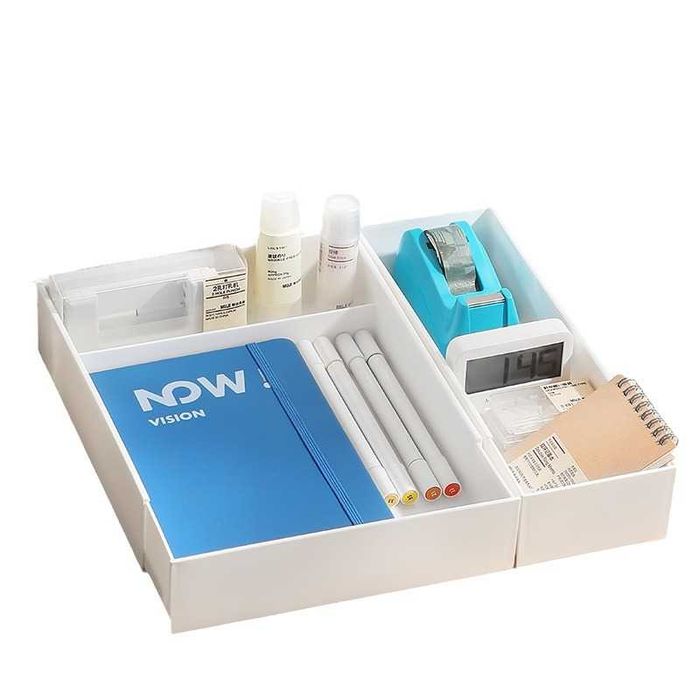 Регулируем органайзер за чекмеджета – без монтаж- малък размер