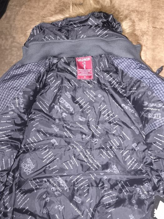 Зимно яке със пухена качулка