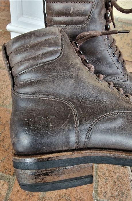 Ghete Handmade motociclism Rokker, Urban Racer, Goodyear, Vibram, 39