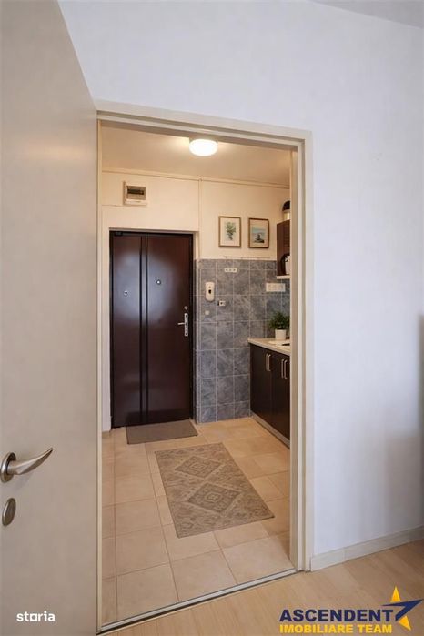 Garsoniera mobilata, cu baie si bucatarie, loc de parcare inclus, Trac