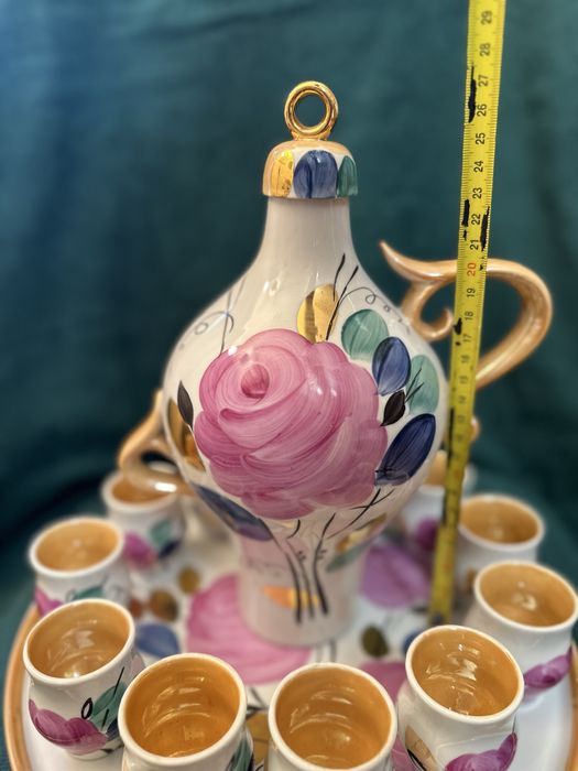 Руски/съветски рядък сервиз агашки на Дулево