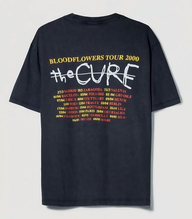 Оригинальная футболка The Cure Bloodflowers Bershka