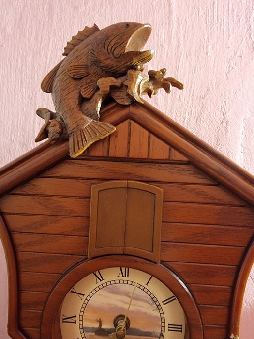 Ceas electronic cu tematica pescareasc