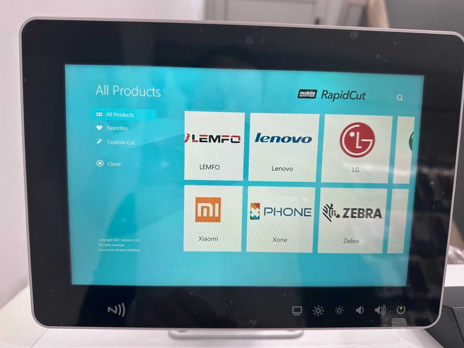 Plotter mobile outfitters, aparat de taiat folii