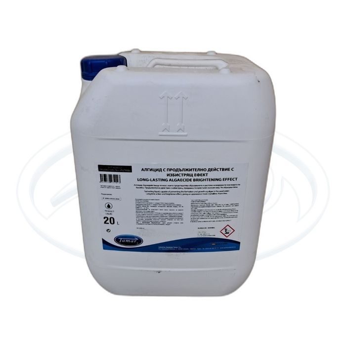 Алгицид с избистрител. Коагулант. Препарати за басейни.