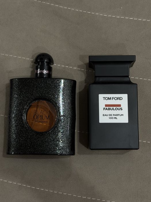 TOM FORD f fabulous и YSL black opium