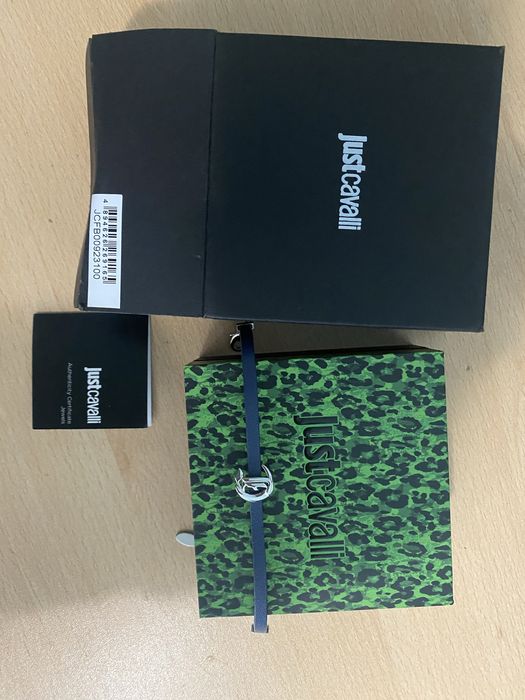 Кожена гривна just cavalli