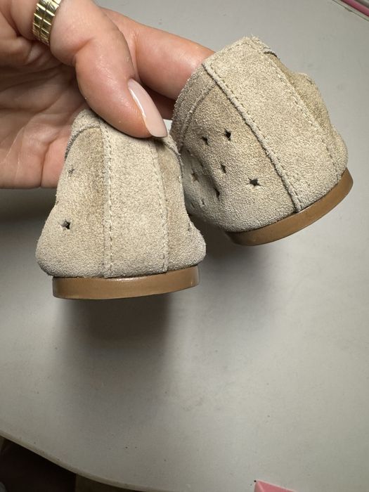 Замшевые балетки для девочки H&M