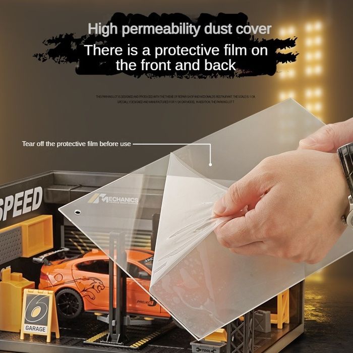 Мини гараж сервис для металлических машин масштабных - Доставка