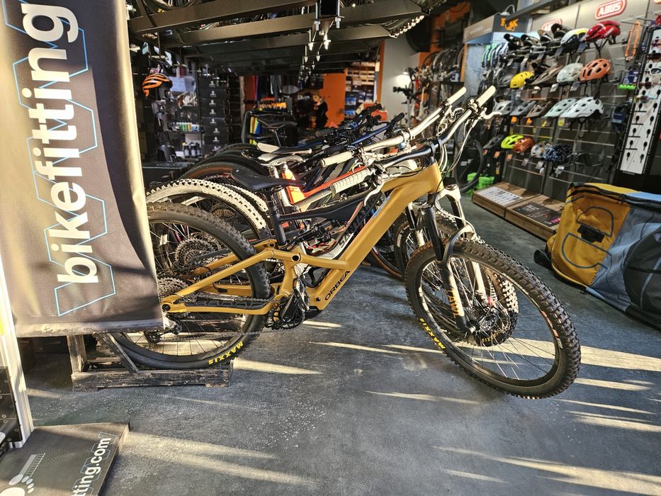 Orbea Rise Lt H20 2024 Size M Bumblebee Yellol-Black Matt