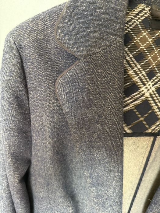 Пиджак женский синий