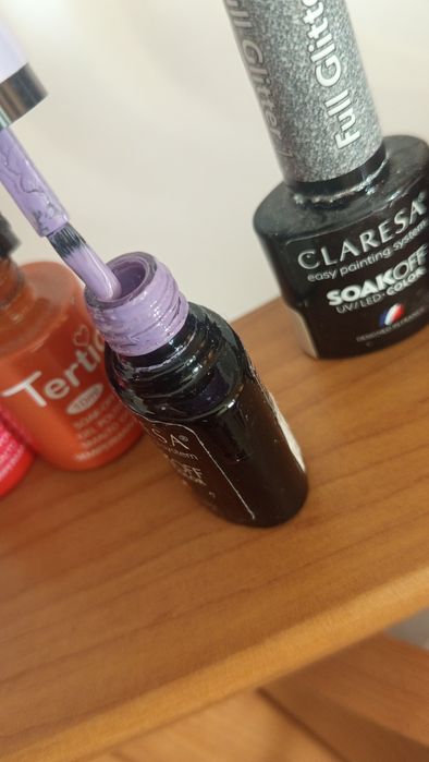 Гел лакове (използвани) Pretty gel, Tertio, Claresa, Lily angel, Jessie