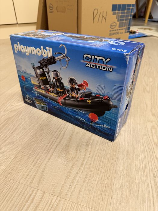 Playmobil Police City Action - Barca de politie