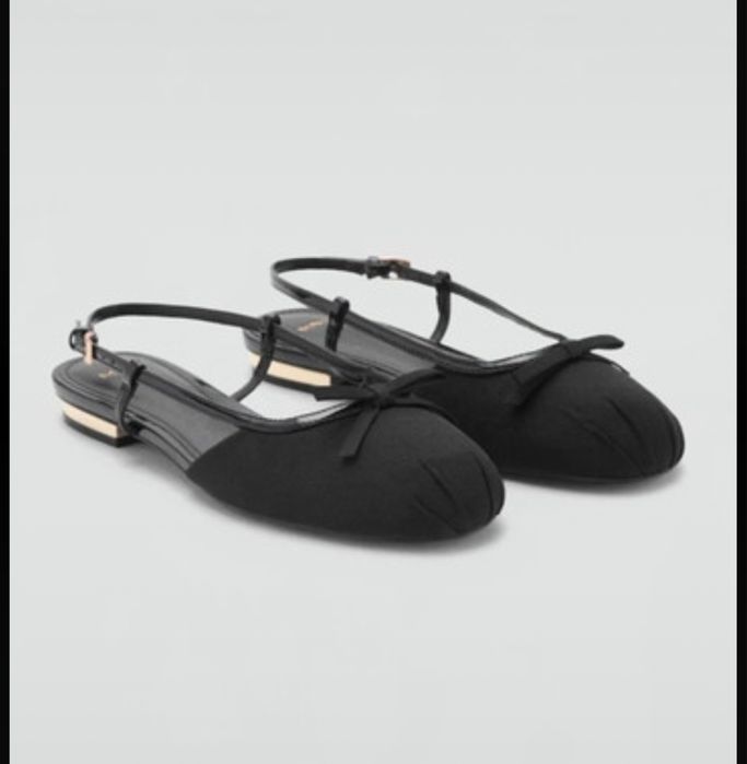 Balerini Mango cu bareta ajustabila