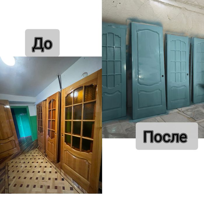 Перекраска мебели, дверей