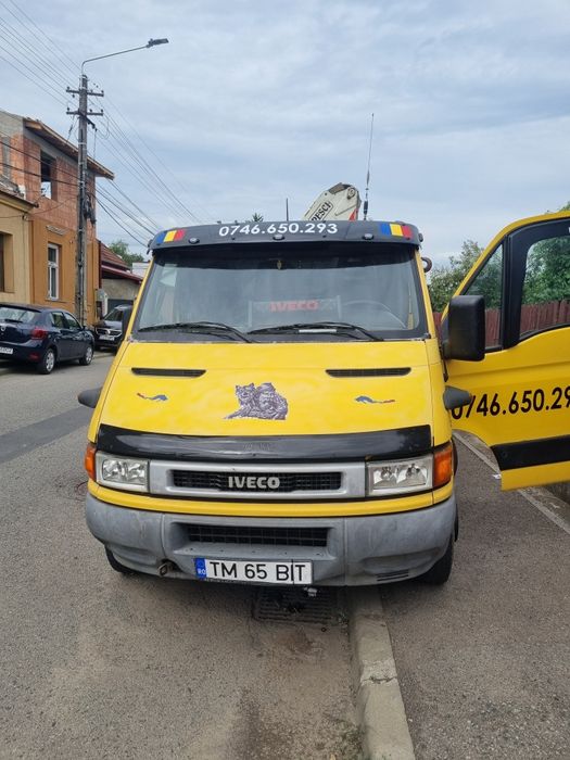 Iveco daily basculabil cu macara