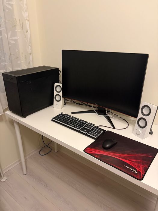 Гейминг компютър и пълна периферия комплект 4060Ti 32gb ram