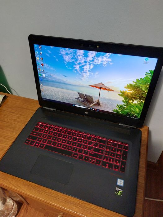 Laptop Gaming HP Omen 17 i7 6700HQ 2,6/3,5Ghz, 12GB, 256GB+1TB, GTX 960M 2G, Windows 11 Office 2024