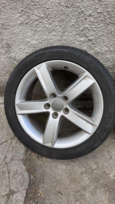 Продавам джанти за Ауди 5x112 с гуми 225/45/17 7j
