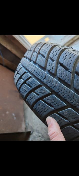 Vând Jante de tabla 5x100 R14 cu Cauciucuri Michelin Alpin 5