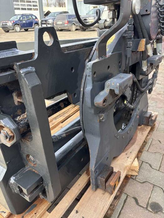 Atașament stivuitor KAUP Bale Clamp cu furci duble + rotator