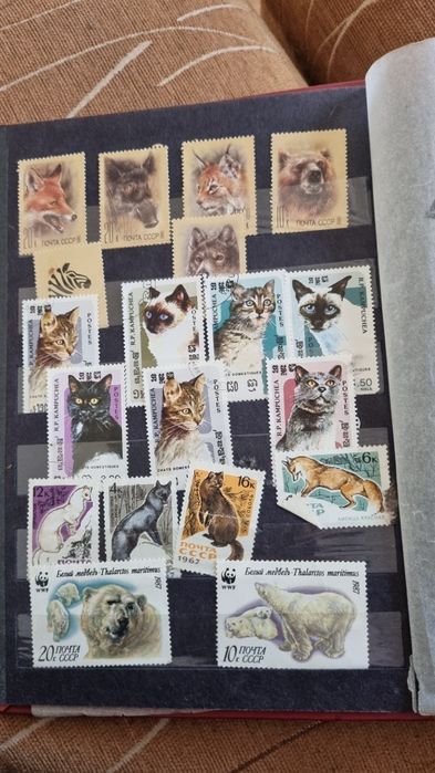 Почтовые марки разные