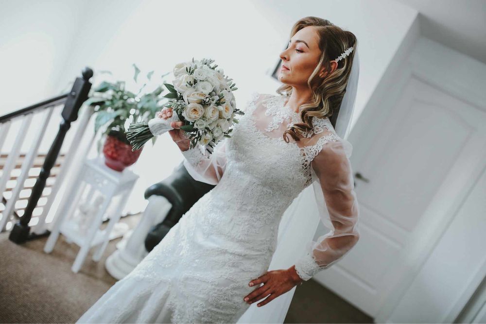 Rochie de mireasa Sirena cu trena