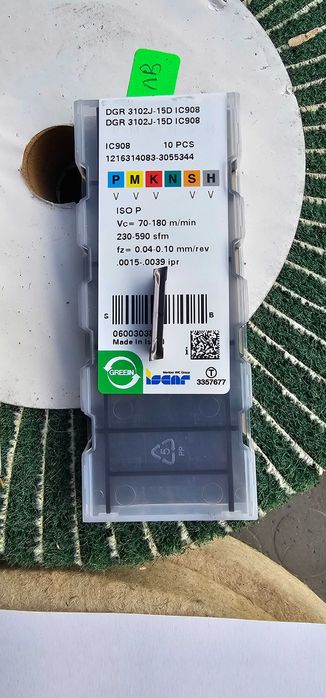 Държач 20х20 отрезен и канален DGN-3,1mm със охлаждане и без охлаждане