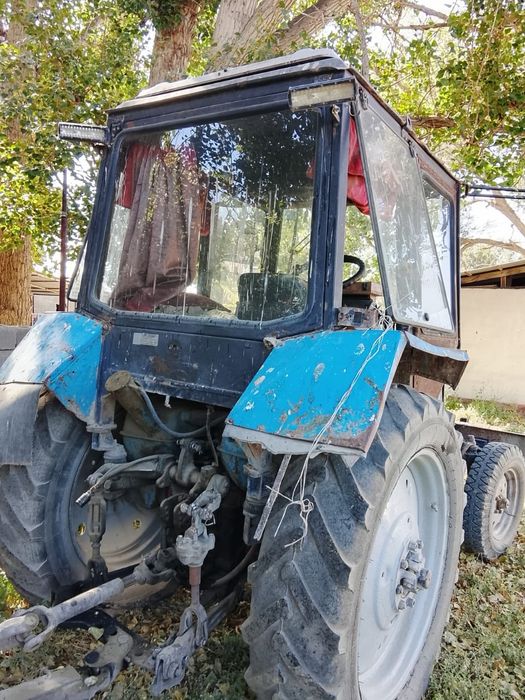 МТЗ 80+Пресс рулонник